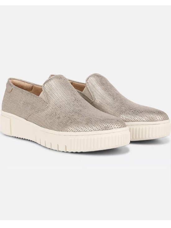 Naturalizer Shoes - Naturalizer by SOUL TIA SLIP ON SNEAKER Porcelain Metallic Size 9 Wide NEW